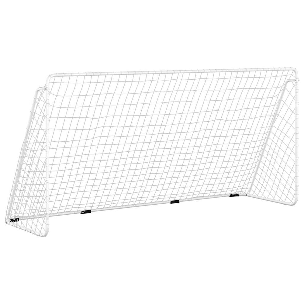 Stahl Fußballtor mit Netz 366x182cm