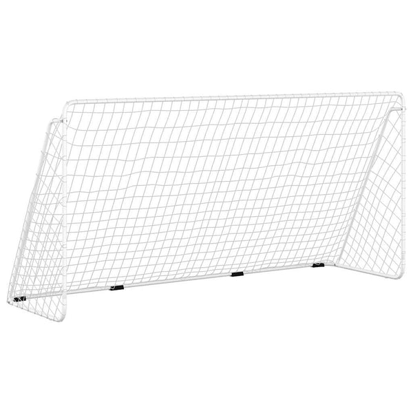Stahl Fußballtor mit Netz 366x182cm