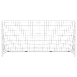 Stahl Fußballtor mit Netz 366x182cm