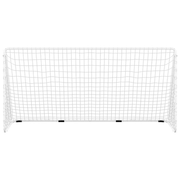 Stahl Fußballtor mit Netz 366x182cm