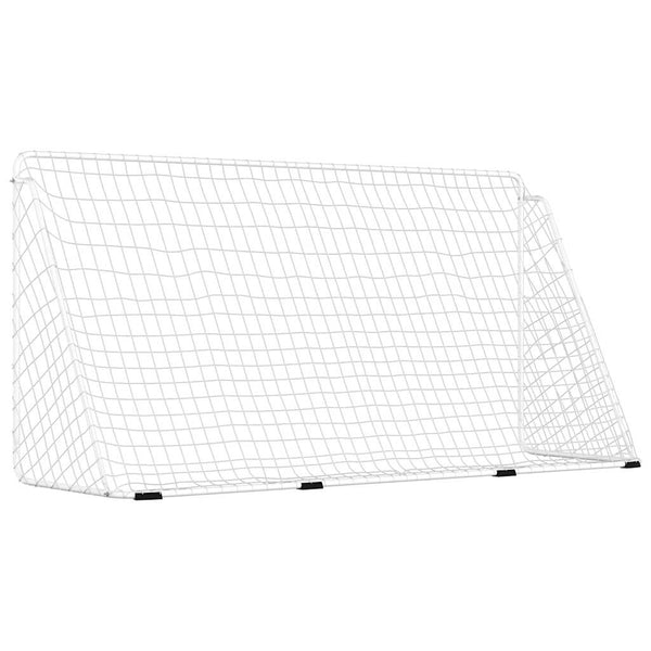 Stahl Fußballtor mit Netz 366x182cm