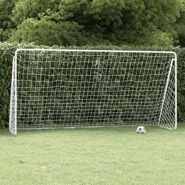 Stahl Fußballtor mit Netz 366x182cm