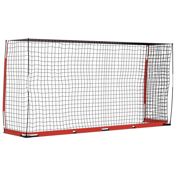 Stahl Fußballtor 366.5x91x183cm