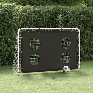 Stahl Fußballtor mit Zielwand 184cm