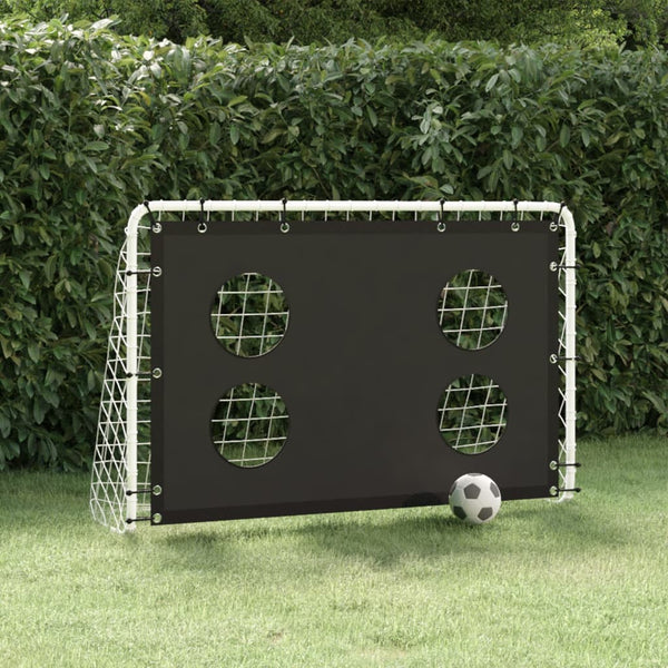 Stahl Fußballtor mit Zielwand 184cm