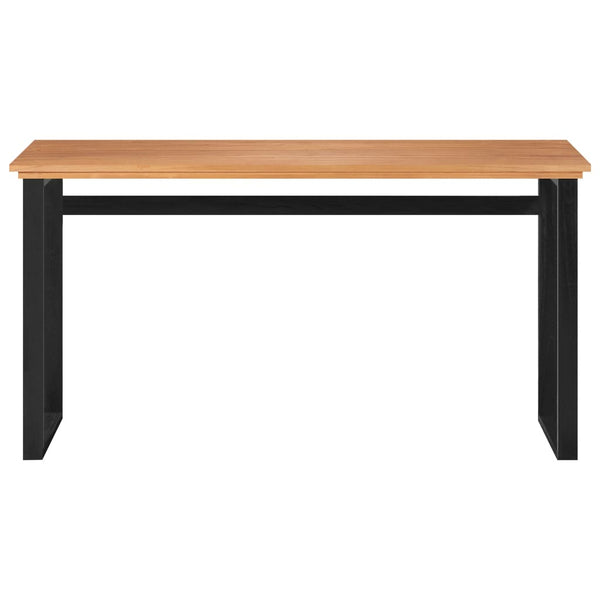 Massivholz Schreibtisch Teak 120x45 cm