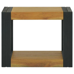 Teak Wand Badregal 45x45 cm