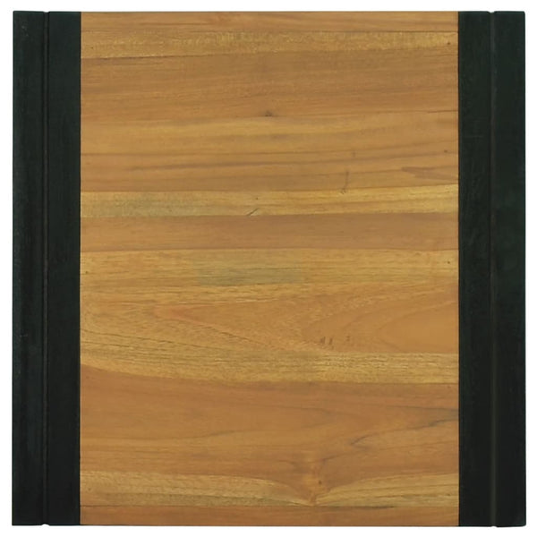 Teak Wand Badregal 45x45 cm