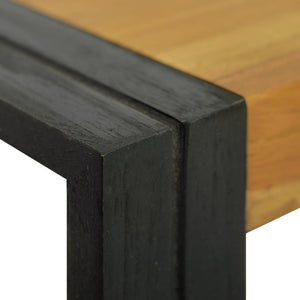 Teak Wand Badregal 45x45 cm