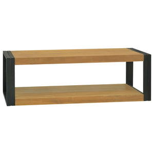 Teak Wand Badregal 110cm