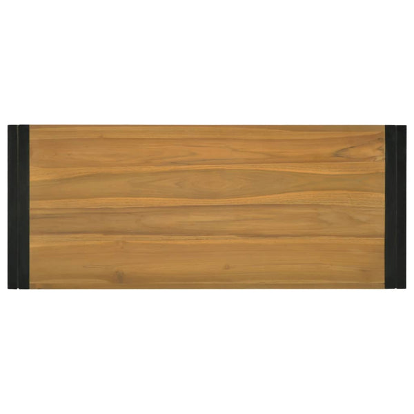 Teak Wand Badregal 110cm