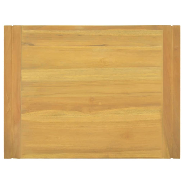 Teak Wand-Badschrank 60 cm