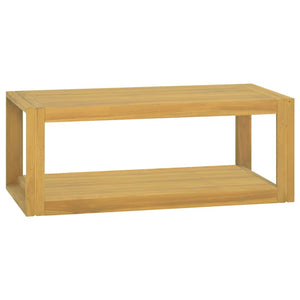 Teak Badregal Wandmontage 90x45 cm
