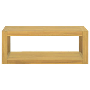 Teak Badregal Wandmontage 90x45 cm