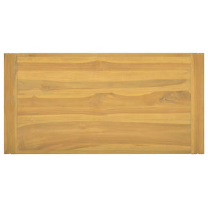 Teak Badregal Wandmontage 90x45 cm