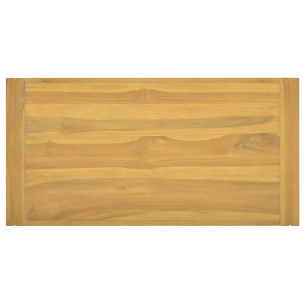 Teak Badregal Wandmontage 90x45 cm