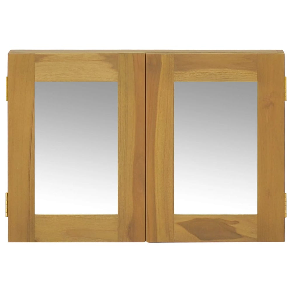 Teak Spiegelschrank 60x40 cm
