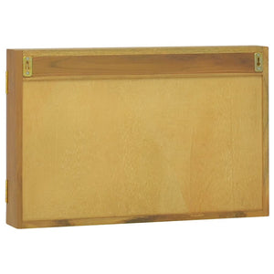 Teak Spiegelschrank 60x40 cm