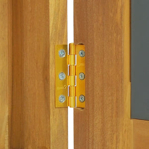 Teak Spiegelschrank 60x40 cm