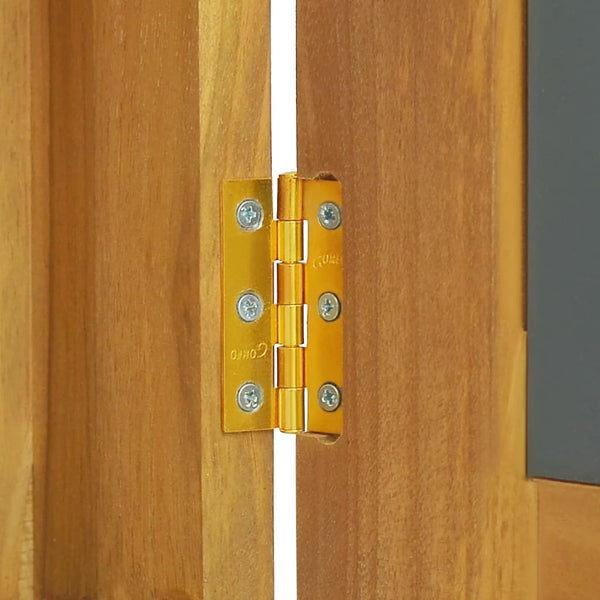 Teak Spiegelschrank 60x40 cm