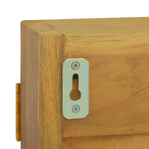 Teak Spiegelschrank 60x40 cm