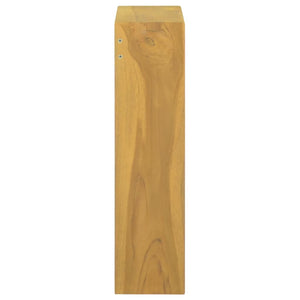 vidaXL Armoire de toilette 30x10x40 cm en teck massif