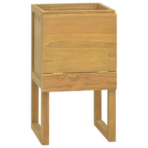 Teak Badschrank Massivholz 41x40x75 cm