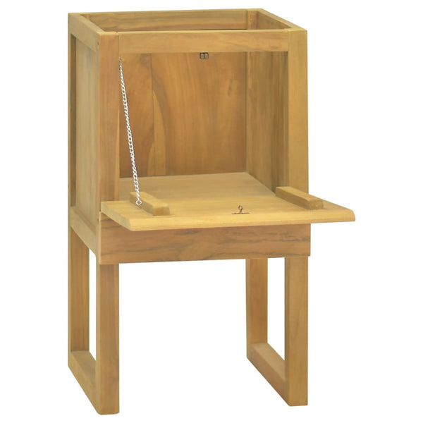 Teak Badschrank Massivholz 41x40x75 cm
