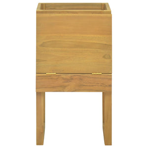 Teak Badschrank Massivholz 41x40x75 cm