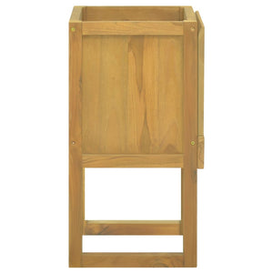 Teak Badschrank Massivholz 41x40x75 cm