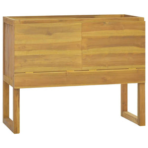 Teak Badschrank 90x40x75,5 cm