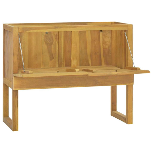 Teak Badschrank 90x40x75,5 cm
