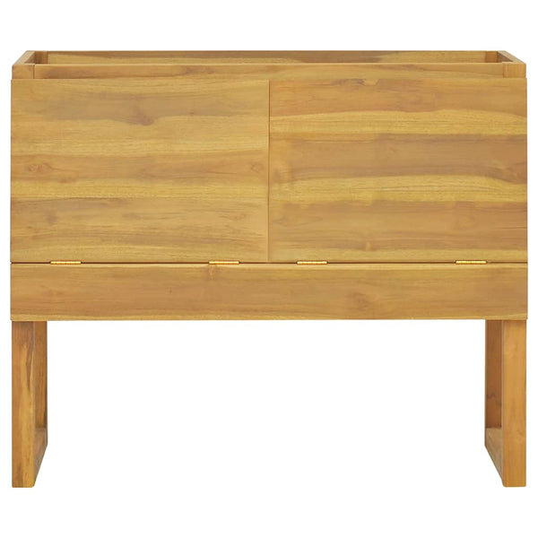 Teak Badschrank 90x40x75,5 cm