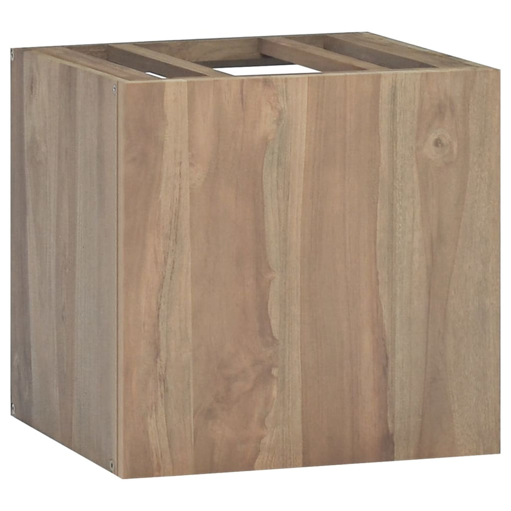 Teak Wand-Badschrank 46 cm