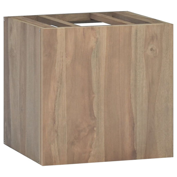 Teak Wand-Badschrank 46 cm