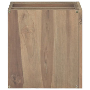 Teak Wand-Badschrank 46 cm
