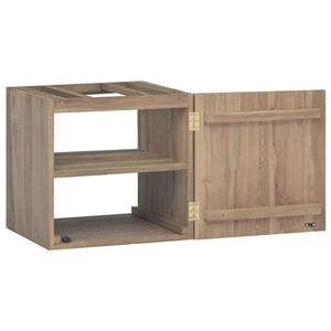 Teak Wand-Badschrank 46 cm