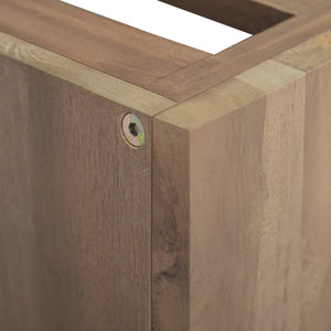 Teak Wand-Badschrank 46 cm