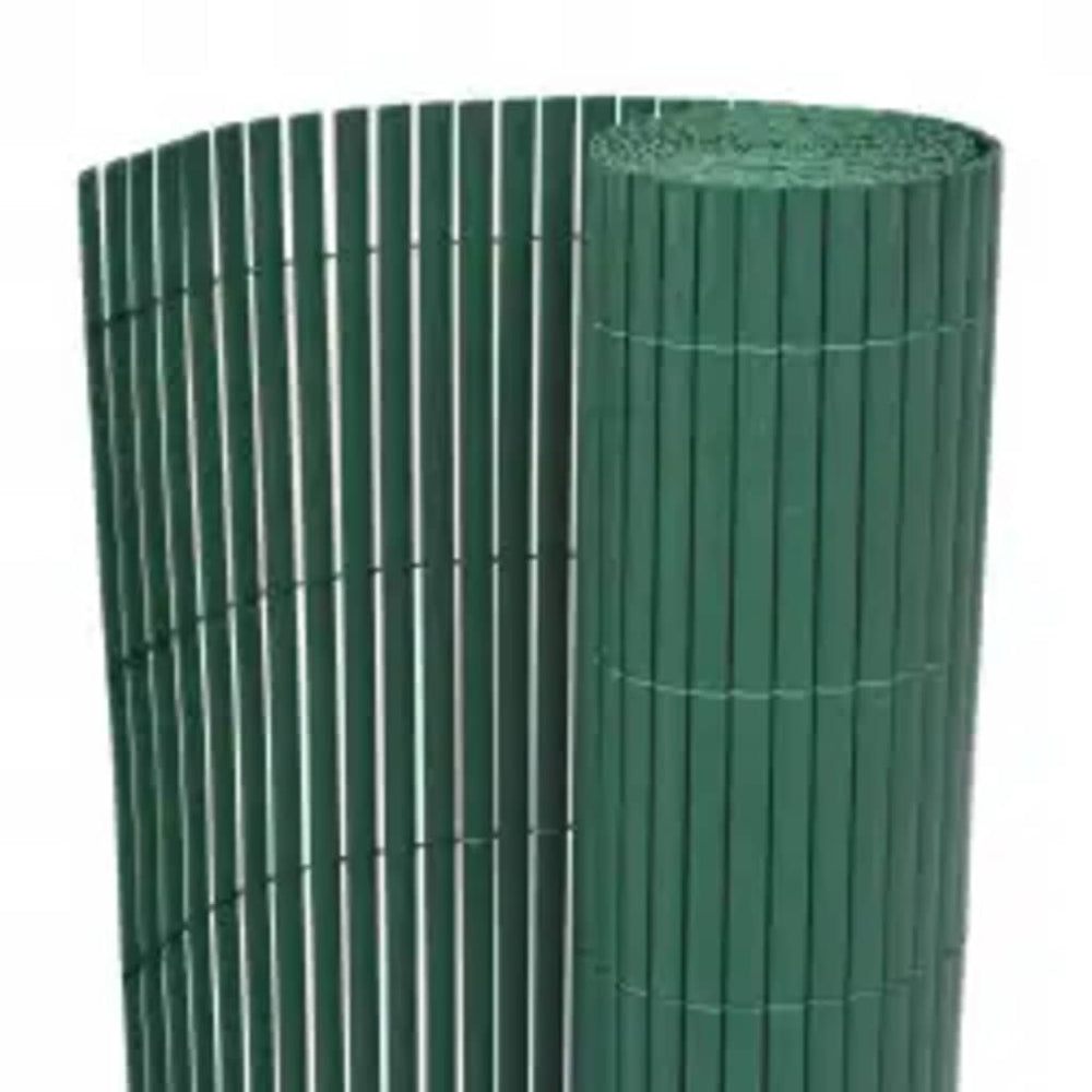 Gartenzaun Doppelseitig 110x400 cm Grün