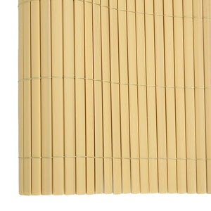 vidaXL Clôture de jardin double face 110x400 cm Jaune