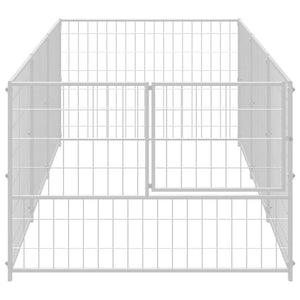 Hundezwinger Silbern 3 m² Stahl