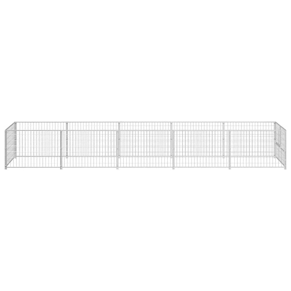 Hundezwinger Silbern 5 m² Stahl