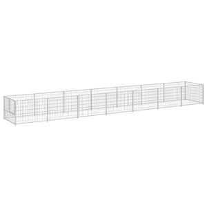 Hundezwinger Silbern 7 m² Stahl