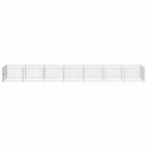 Hundezwinger Silbern 7 m² Stahl
