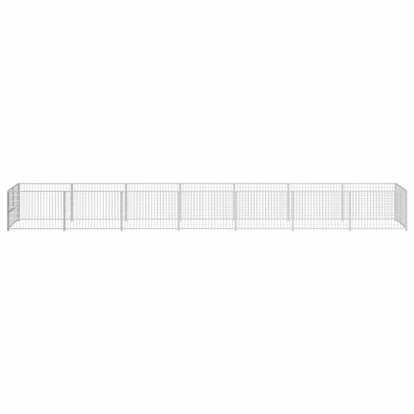 Hundezwinger Silbern 7 m² Stahl