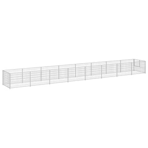 Hundezwinger Silbern 8 m² Stahl