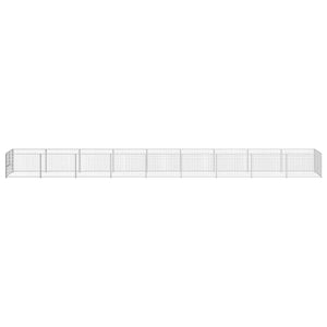 Hundezwinger Silbern 9 m² Stahl