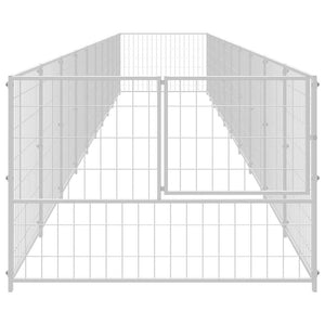 Hundezwinger Silbern 10 m² Stahl