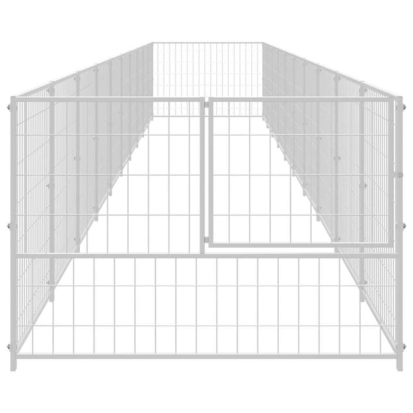 Hundezwinger Silbern 10 m² Stahl