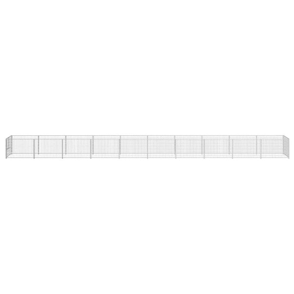 Hundezwinger Silbern 10 m² Stahl